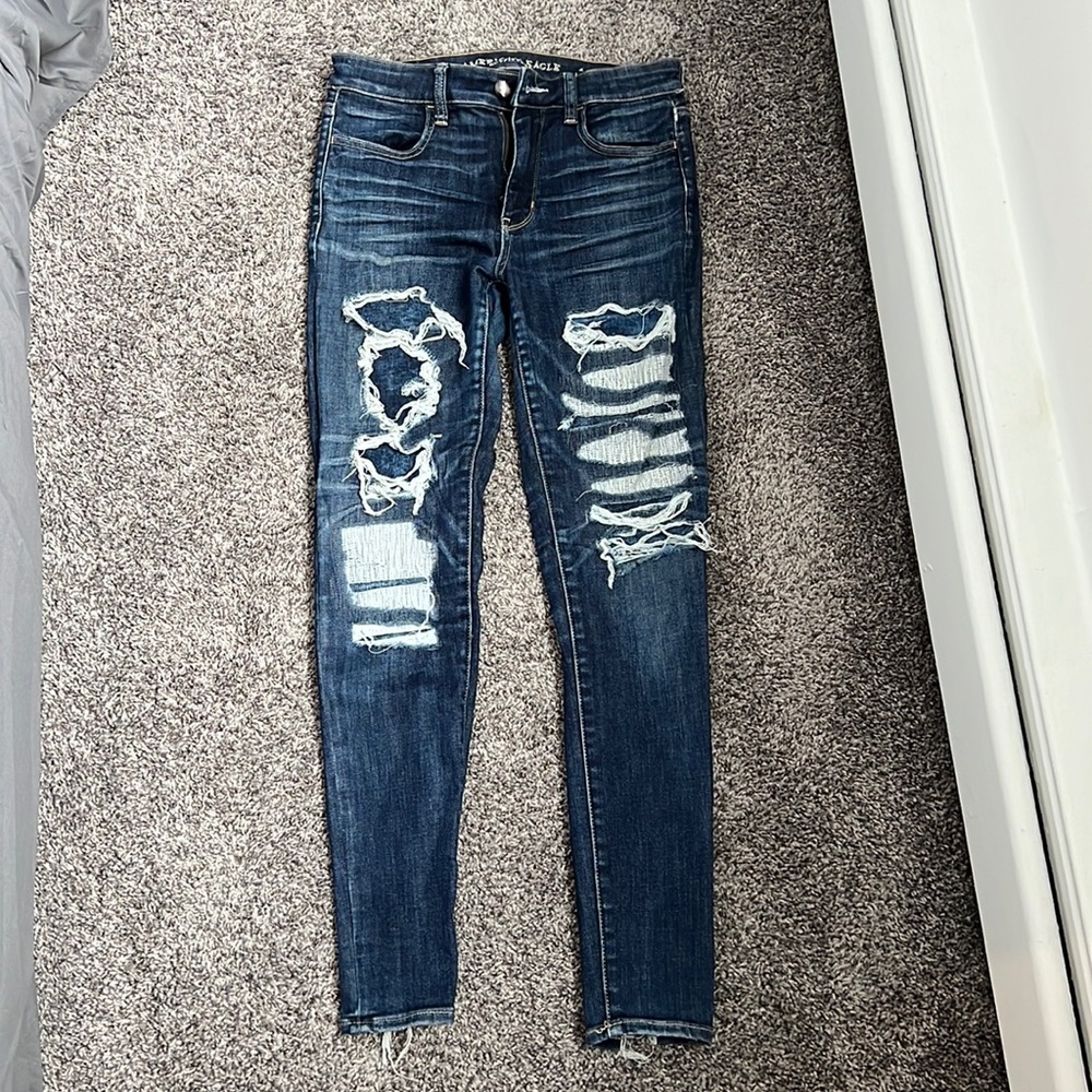 American Eagle High Rise Jegging Jeans